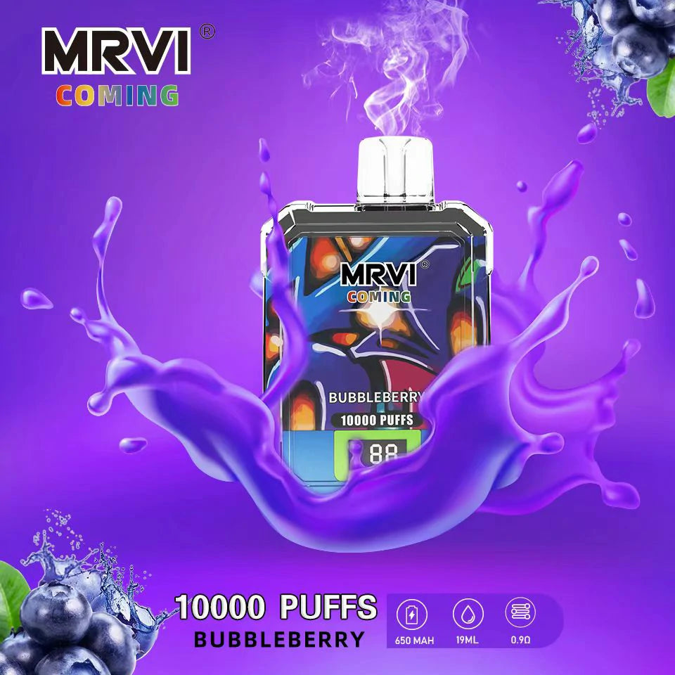 MRVI COMING 10000 Puffs Digital Screen Bulk Buy Rechargeable Disposable Vapes Wholesale