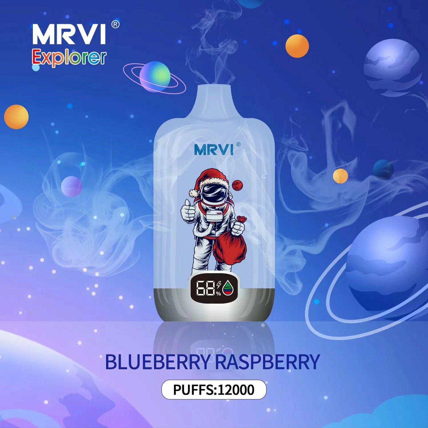 MRVI Explorer 12000 Puffs Digital Screen Bulk Buy Rechargeable Disposable Vapes Wholesale