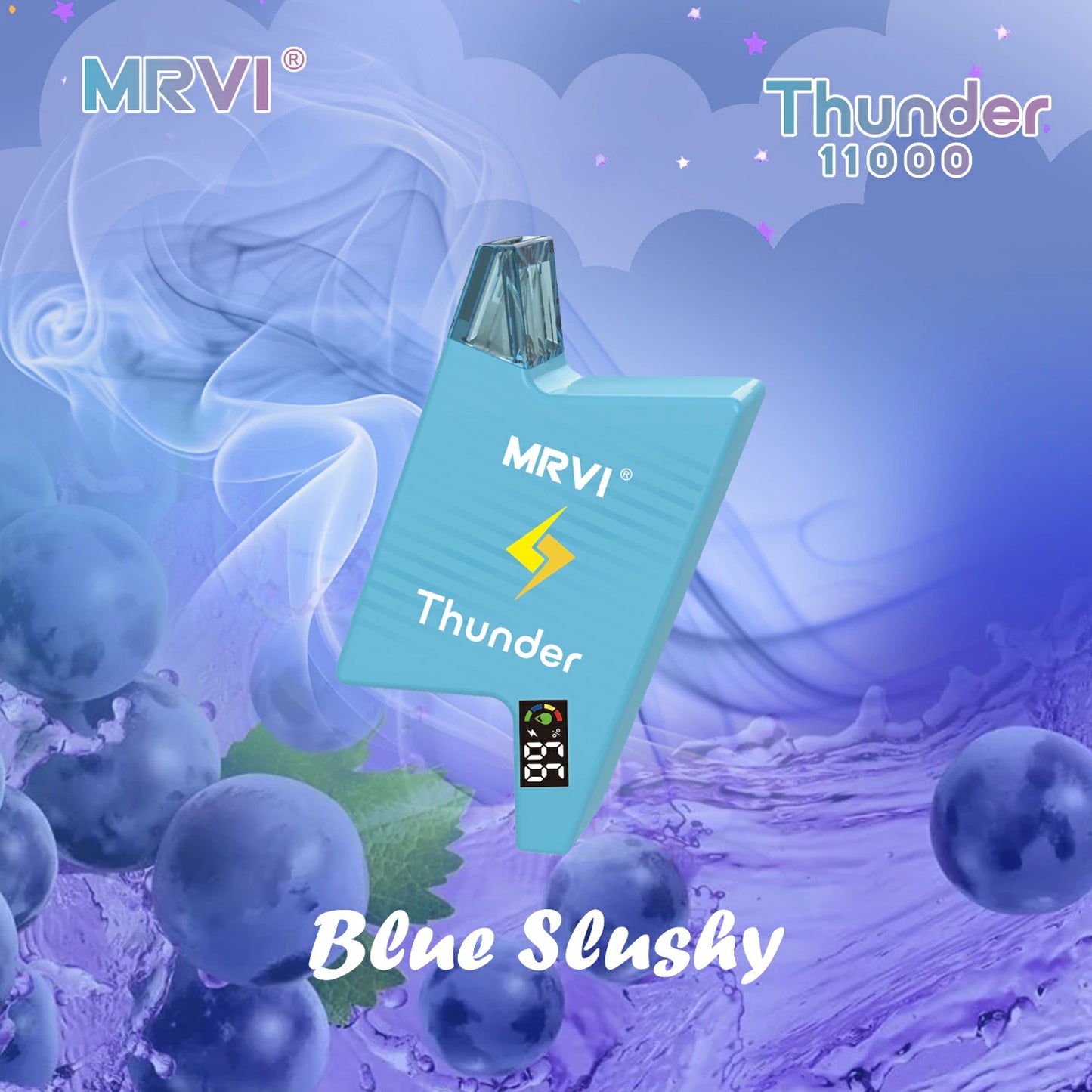 MRVI Thunder 11000 Puffs Digital Screen Bulk Buy Rechargeable Disposable Vapes Wholesale