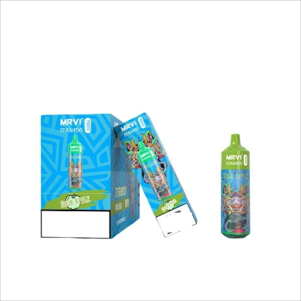 MRVI Tornado 9000 Puffs Bulk Buy Rechargeable Disposable Vapes Wholesale