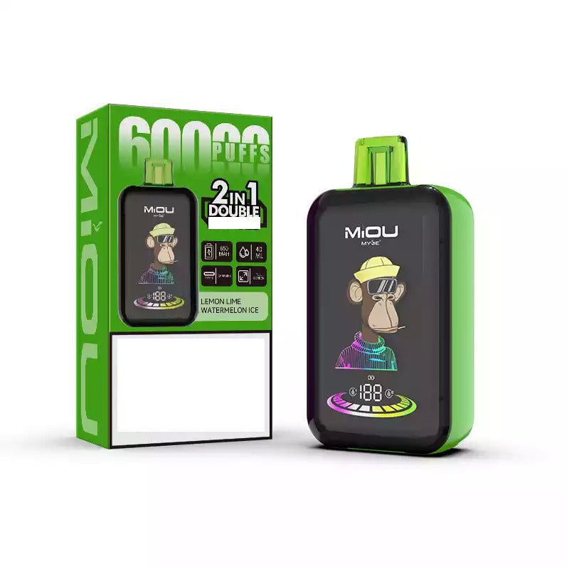 MYDE 60K Rechargeable Disposable Vape 2 IN 1 60000 Puffs Wholesale Bulk Purchase
