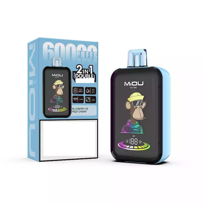 MYDE 60K Rechargeable Disposable Vape 2 IN 1 60000 Puffs Wholesale Bulk Purchase
