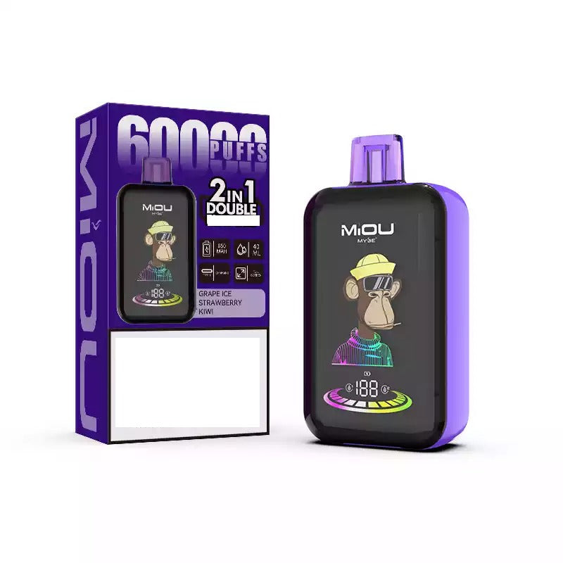 MYDE 60K Rechargeable Disposable Vape 2 IN 1 60000 Puffs Wholesale Bulk Purchase