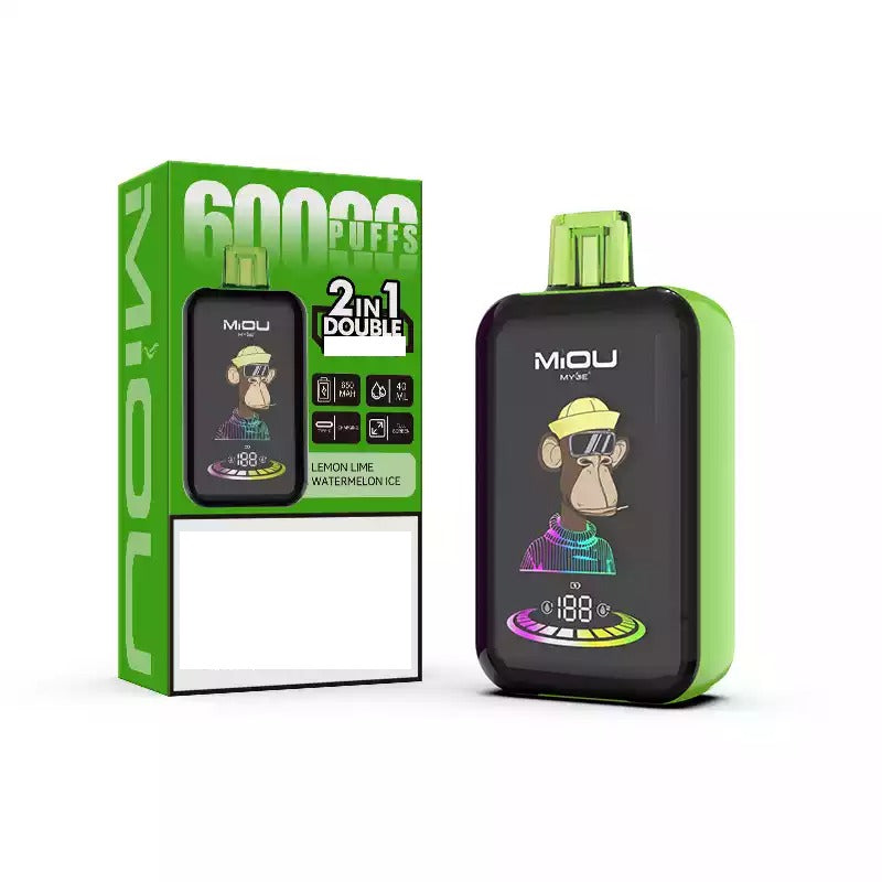MYDE 60K Rechargeable Disposable Vape 2 IN 1 60000 Puffs Wholesale Bulk Purchase