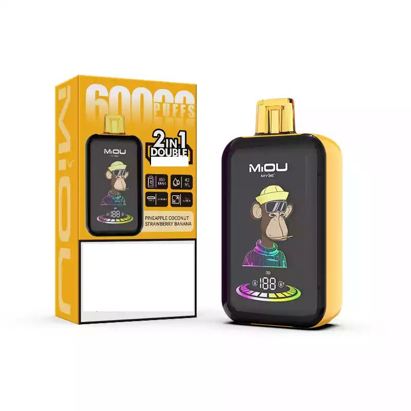 MYDE 60K Rechargeable Disposable Vape 2 IN 1 60000 Puffs Wholesale Bulk Purchase
