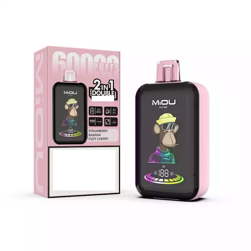 MYDE 60K Rechargeable Disposable Vape 2 IN 1 60000 Puffs Wholesale Bulk Purchase
