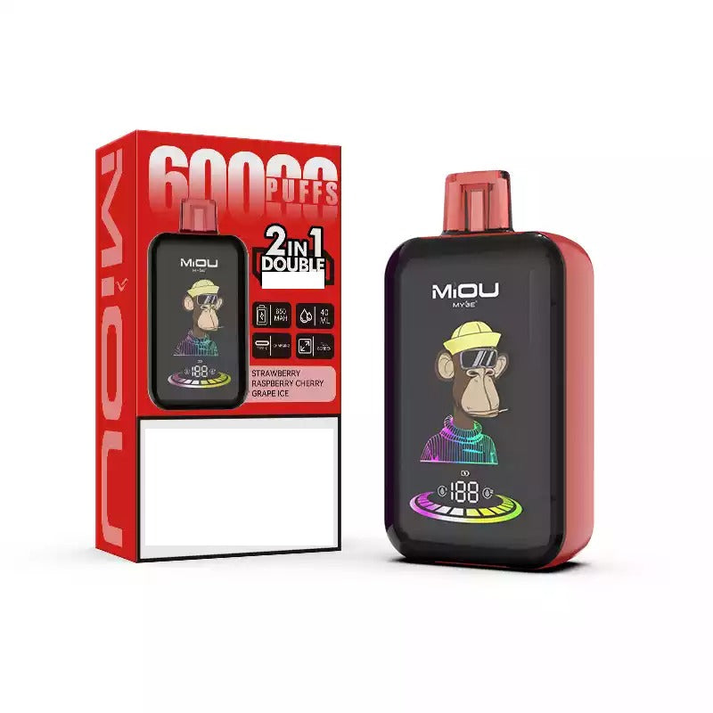MYDE 60K Rechargeable Disposable Vape 2 IN 1 60000 Puffs Wholesale Bulk Purchase