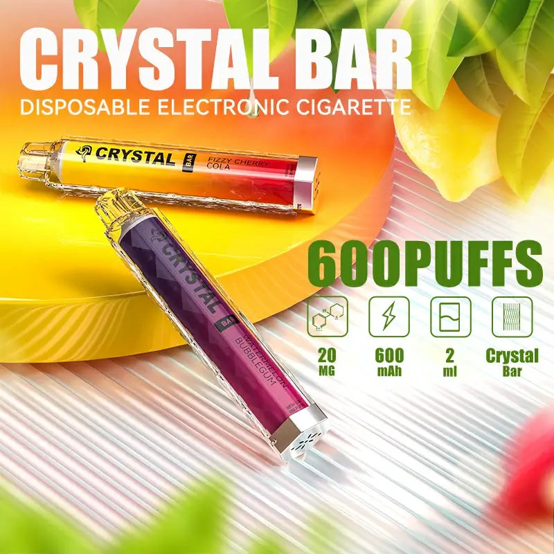 MYDE Crystal Bar 600 Puffs Disposable Vape Wholesale Mesh Coil