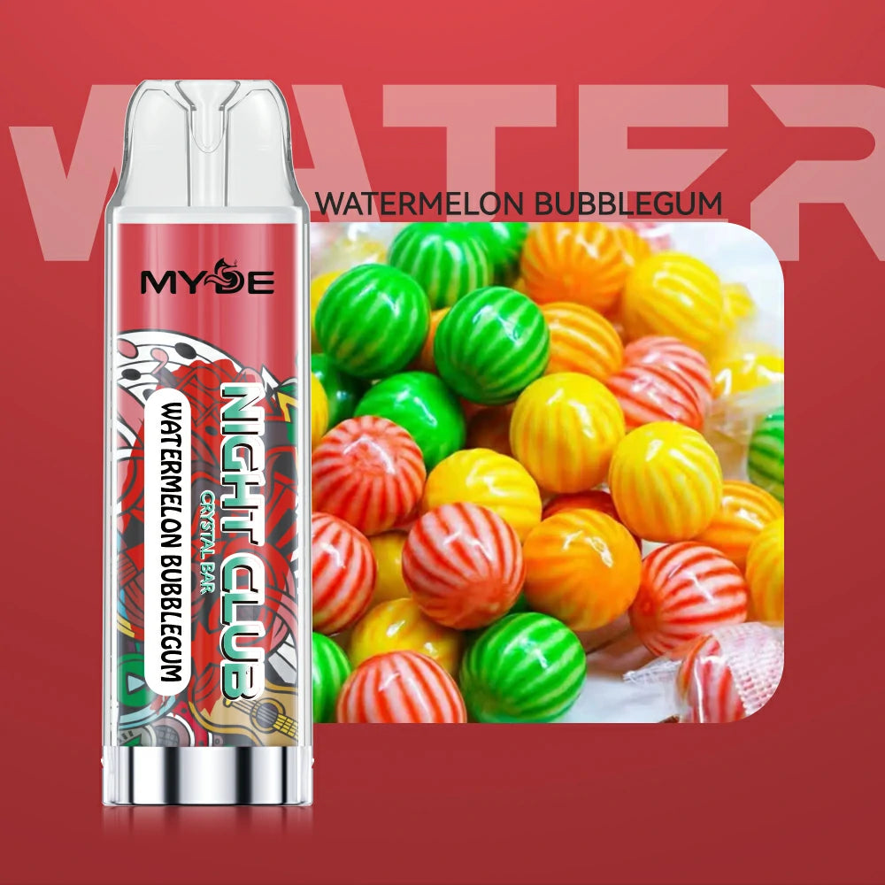 MYDE Night Club 600 Puffs Wholesale Disposable Vape Original Factory Support OEM ODM