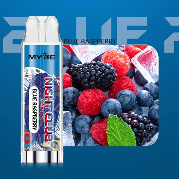MYDE Night Club 600 Puffs Wholesale Disposable Vape Original Factory Support OEM ODM