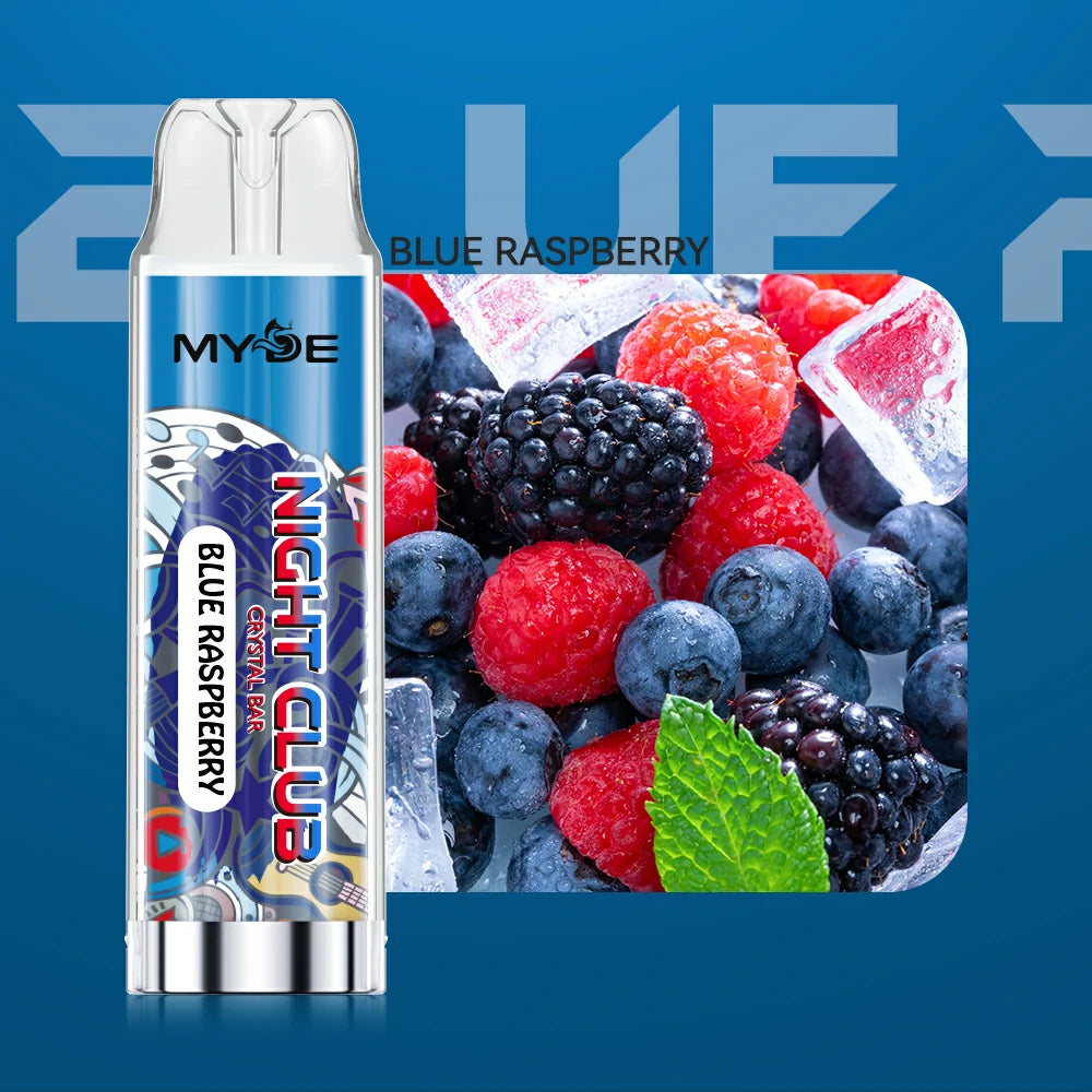 MYDE Night Club 600 Puffs Wholesale Disposable Vape Original Factory Support OEM ODM