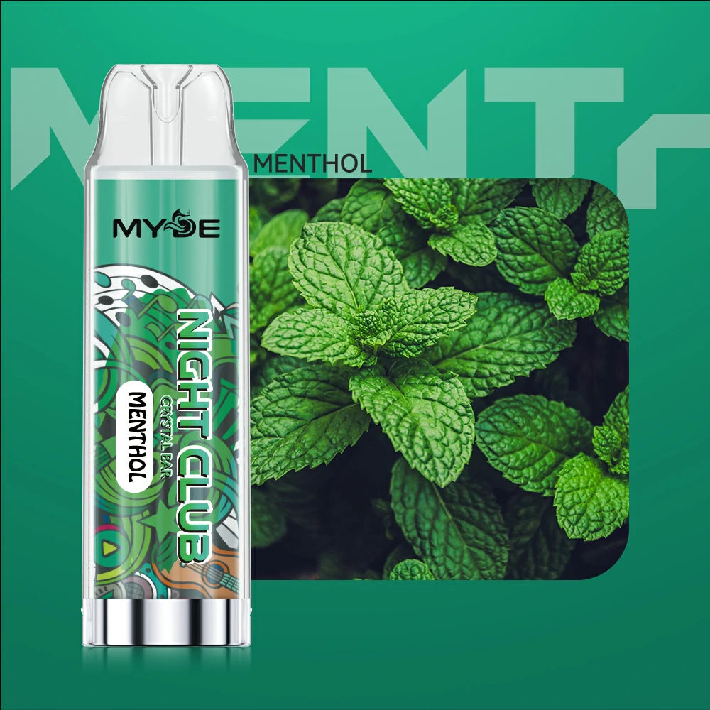 MYDE Night Club 600 Puffs Wholesale Disposable Vape Original Factory Support OEM ODM