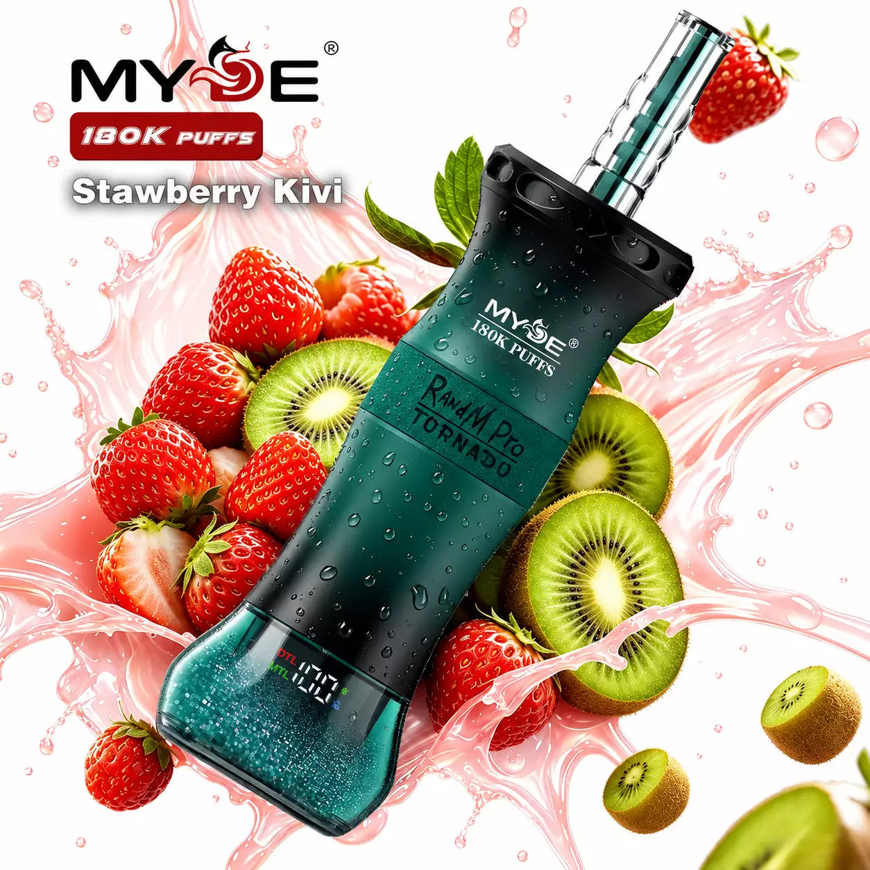 MYDE RANDM PRO 180000 Puffs 180K Shisha Disposable Vapes Wholesale Bulk Buy Dual Mode DTL