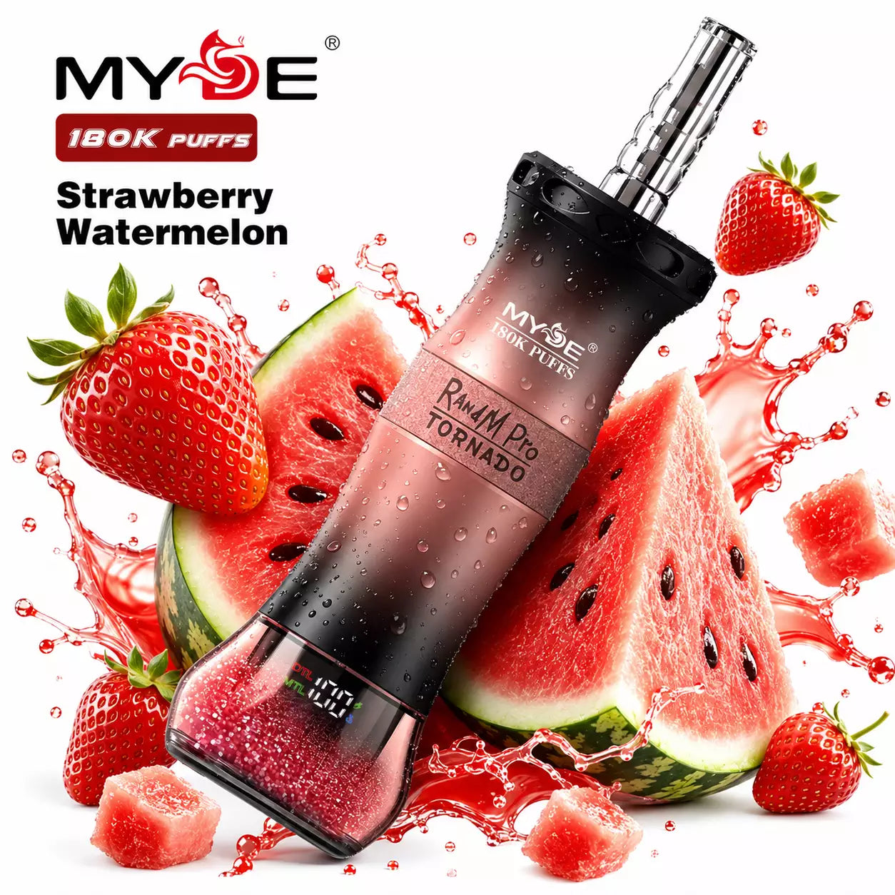 MYDE RANDM PRO 180000 Puffs 180K Shisha Disposable Vapes Wholesale Bulk Buy Dual Mode DTL