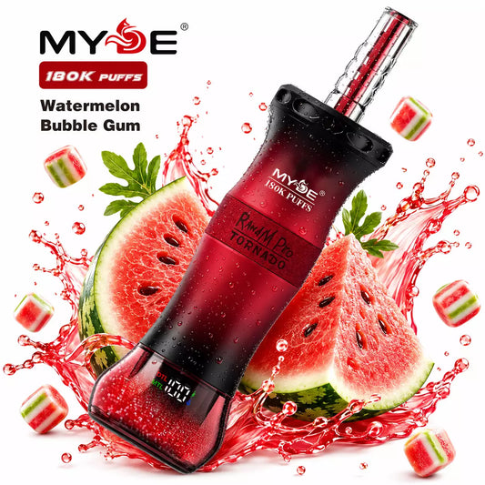MYDE RANDM PRO 180000 Puffs 180K Shisha Disposable Vapes Wholesale Bulk Buy Dual Mode DTL