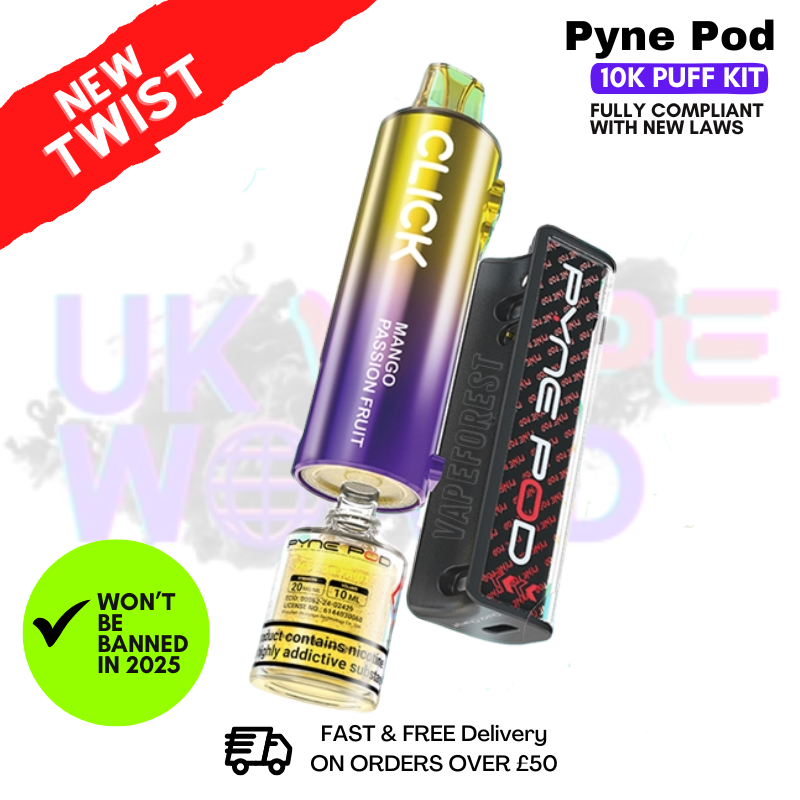 Mango-Passionsfrucht-Pyne-Pod-10K-Zug-Vape-Kit