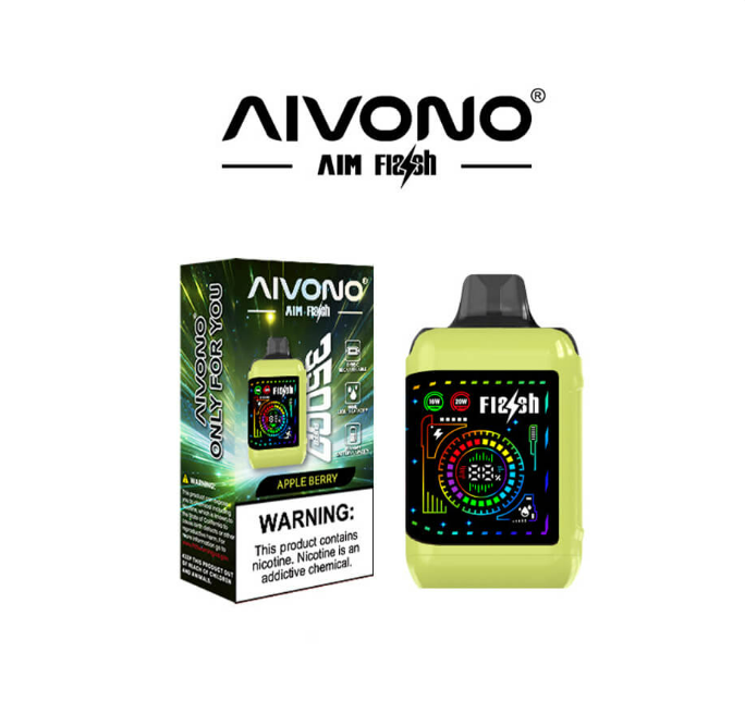AIVONO Aim Flash 35000 PuffsDisposable Vape 28ml 850mAh 15 Flavors