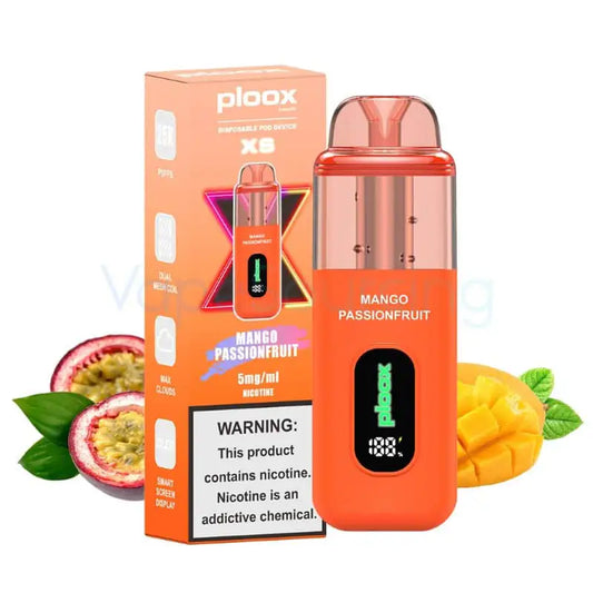 Mango Passionfruit - Ploox XS 25k Disposable E-Hookah