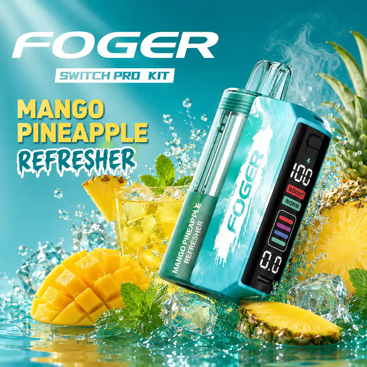 Mango Pineapple Refresher - Foger Switch Pro 30K Disposable Kit