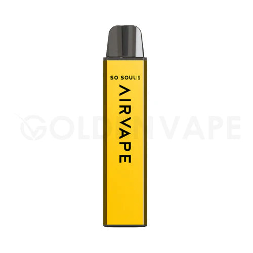 10 Pieces So Soul AIRVAPE Bar 600 Puff Disposable Vape Nic Salt 20mg