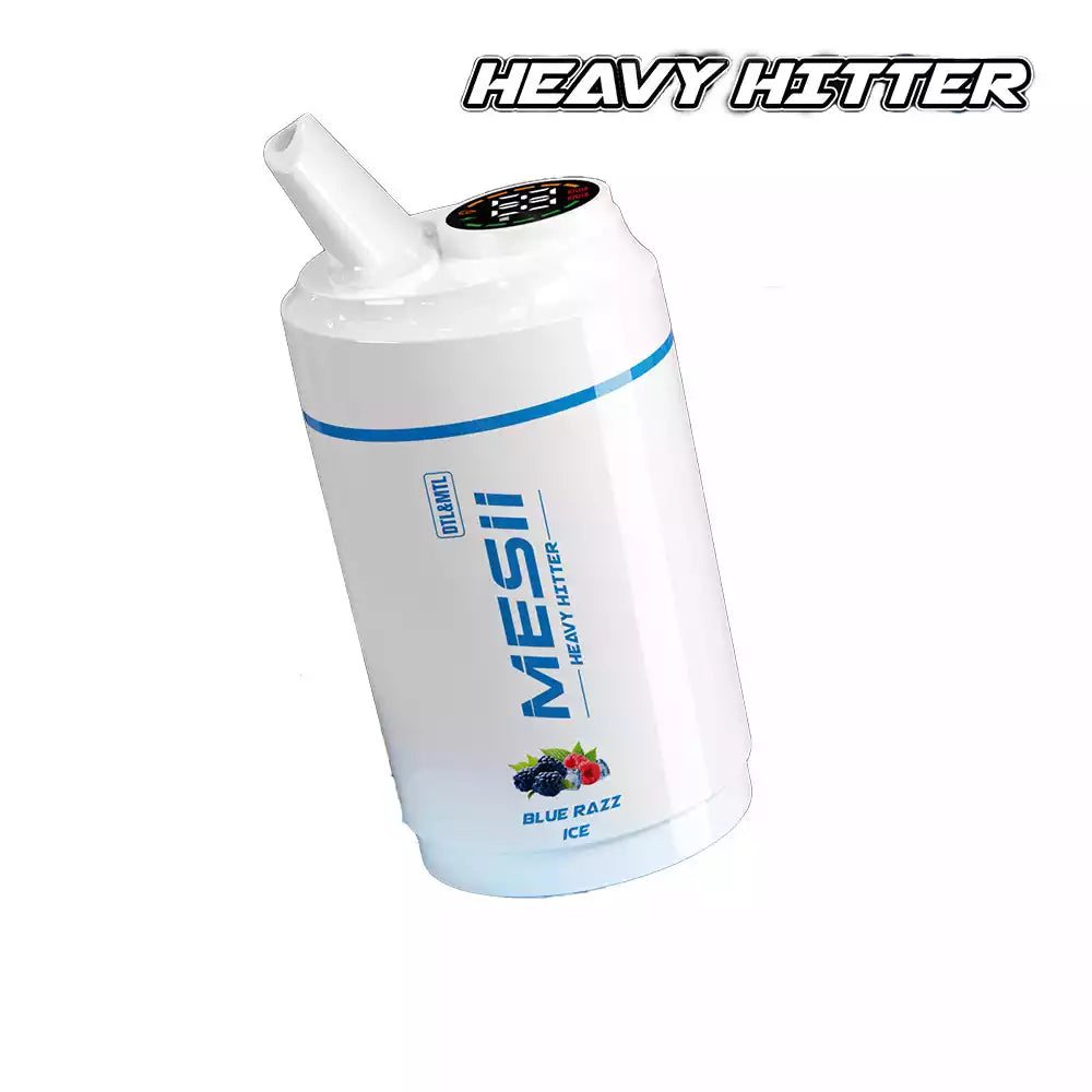 MESII SHISHA HEAVY HITTER 50000 Puffs LED Display Rechargeable Disposable Vapes Bulk Buy Wholesale