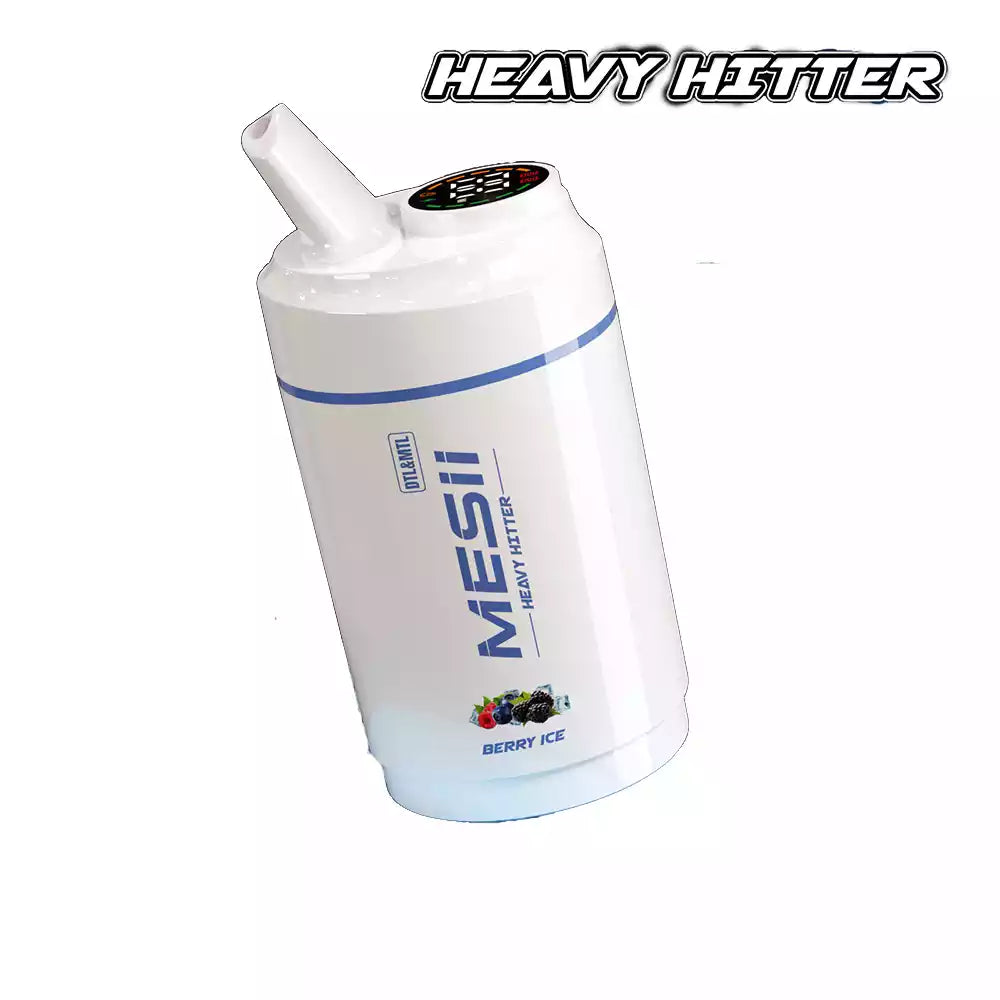 MESII SHISHA HEAVY HITTER 50000 Puffs LED Display Rechargeable Disposable Vapes Bulk Buy Wholesale