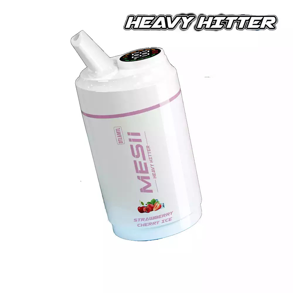 MESII SHISHA HEAVY HITTER 50000 Puffs LED Display Rechargeable Disposable Vapes Bulk Buy Wholesale