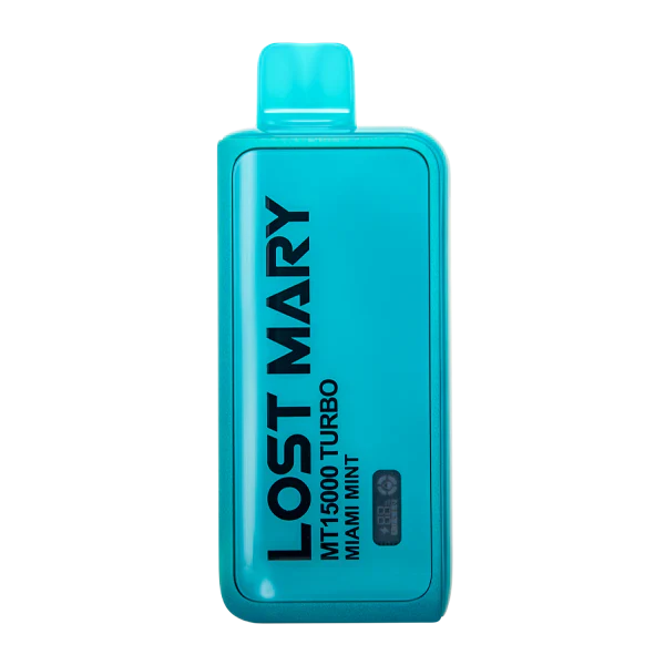 Miami Mint (Zero Nicotine) Lost Mary MT15000 Turbo