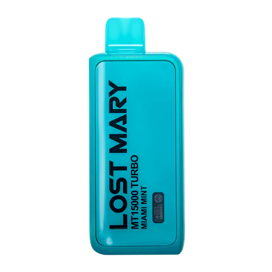 Miami Mint (Zero Nicotine) Lost Mary MT15000 Turbo