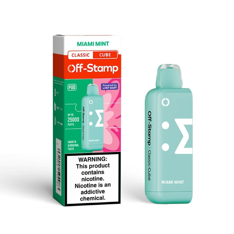 Off-Stamp X Cube Classic Cube 25K Einwegkapsel 18ml 5%