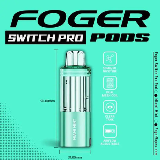 Miami Mint - Foger Switch Pro 30K Disposable Pod