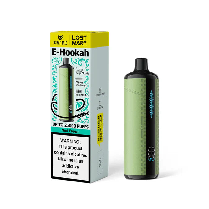 Mint Freeze Urban Tale x Lost Mary E-Hookah 26000