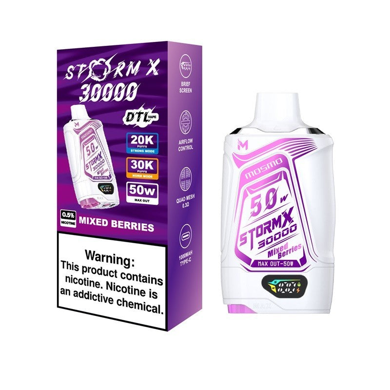 Mosmo Storm X 30000 Einweg-E-Zigarette (30 ml, 2 %)