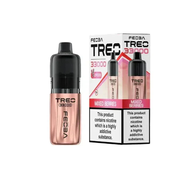 Feoba Treo 33k Prefilled Pod Vape Kit - Box of 5