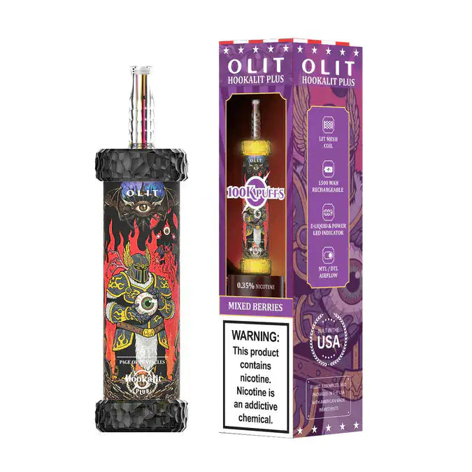 Mixed Berries - Olit Hookalit Plus 100K Disposable E-Hookah