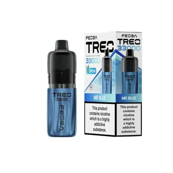 Feoba Treo 33k Prefilled Pod Vape Kit - Box of 5