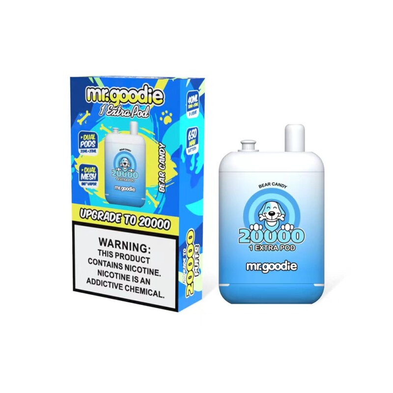 Mr.Goodie 20000 Puffs Disposable Vape  40ml 650mAh 12 Flavors