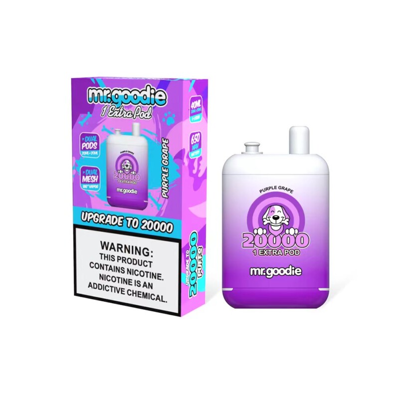 Mr.Goodie 20000 Puffs Disposable Vape  40ml 650mAh 12 Flavors