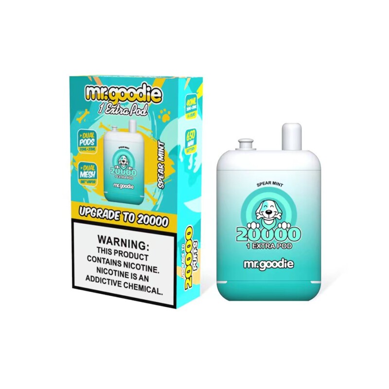 Mr.Goodie 20000 Puffs Disposable Vape  40ml 650mAh 12 Flavors
