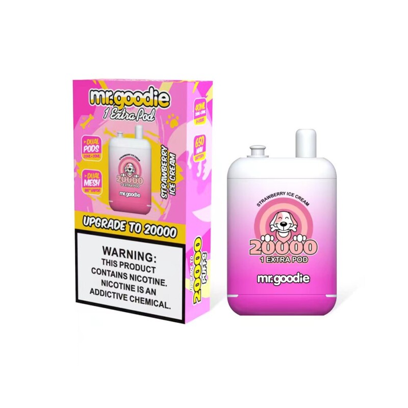 Mr.Goodie 20000 Puffs Disposable Vape  40ml 650mAh 12 Flavors