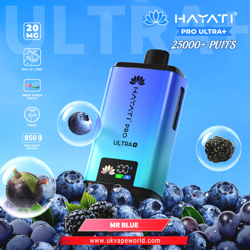 Hayati Pro Ultra Plus 25000 Puff 25K Bar Twist Pod Kit