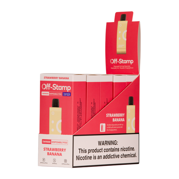 Strawberry Banana Off Stamp SW9000 Pod