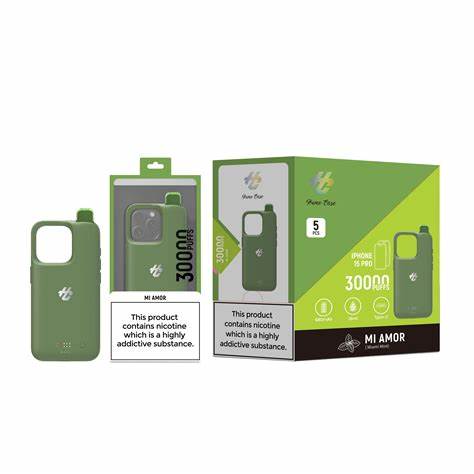 Humo iPhone 15 Hülle, 30000 Züge, Einweg-Vape (Großhandel) 