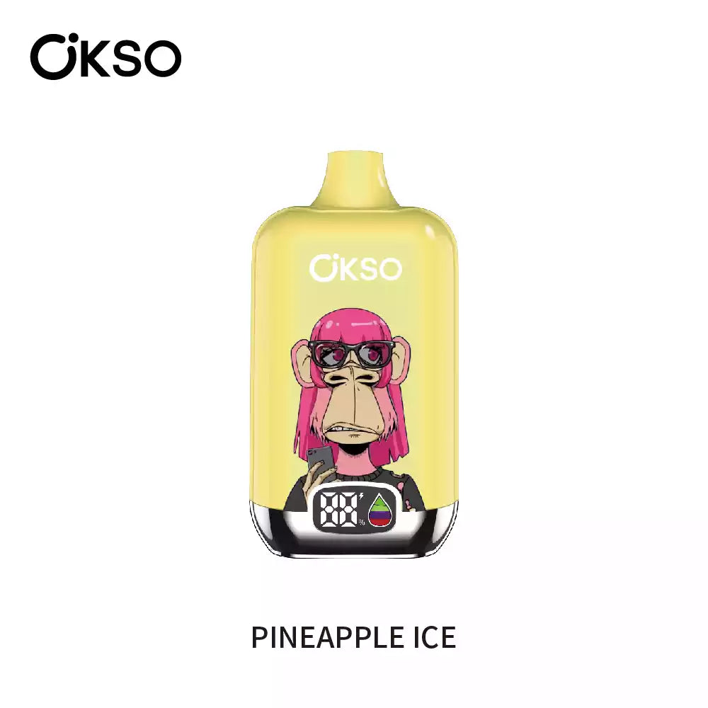 OKSO DIGITAL BOX 12000 Puffs 12K Disposable Vapes Display Mesh Coil Wholesale Bulk Buy