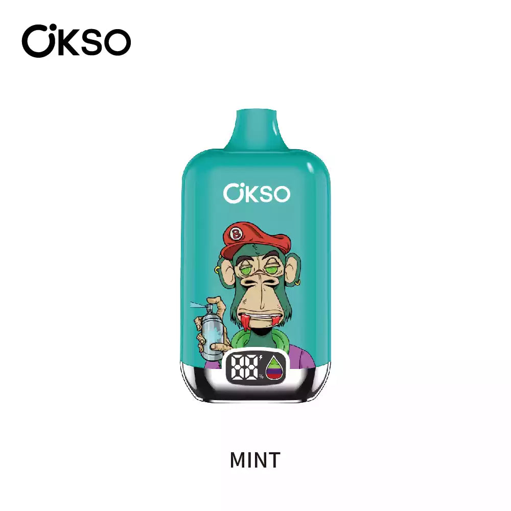 OKSO DIGITAL BOX 12000 Puffs 12K Disposable Vapes Display Mesh Coil Wholesale Bulk Buy