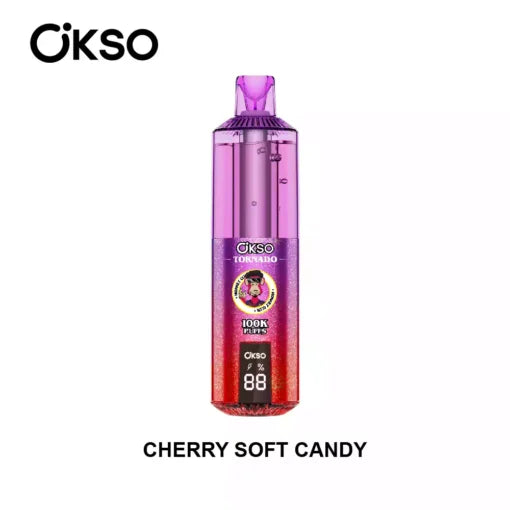 OKSO TORNADO 100000 100K Puffs Disposable Vapes Wholesale Dual Mesh Great Taste Bulk Buy