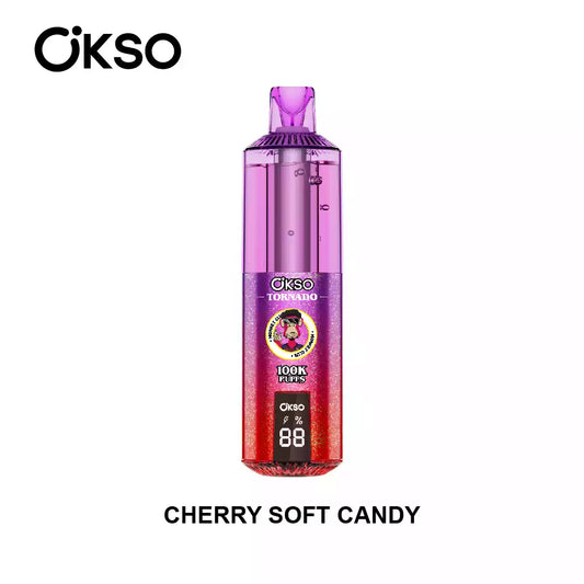 OKSO TORNADO 100000 100K Puffs Disposable Vapes Wholesale Dual Mesh Great Taste Bulk Buy