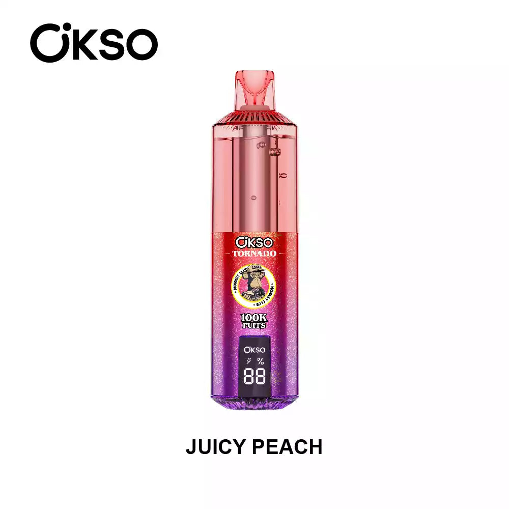 OKSO TORNADO 100000 100K Puffs Disposable Vapes Wholesale Dual Mesh Great Taste Bulk Buy
