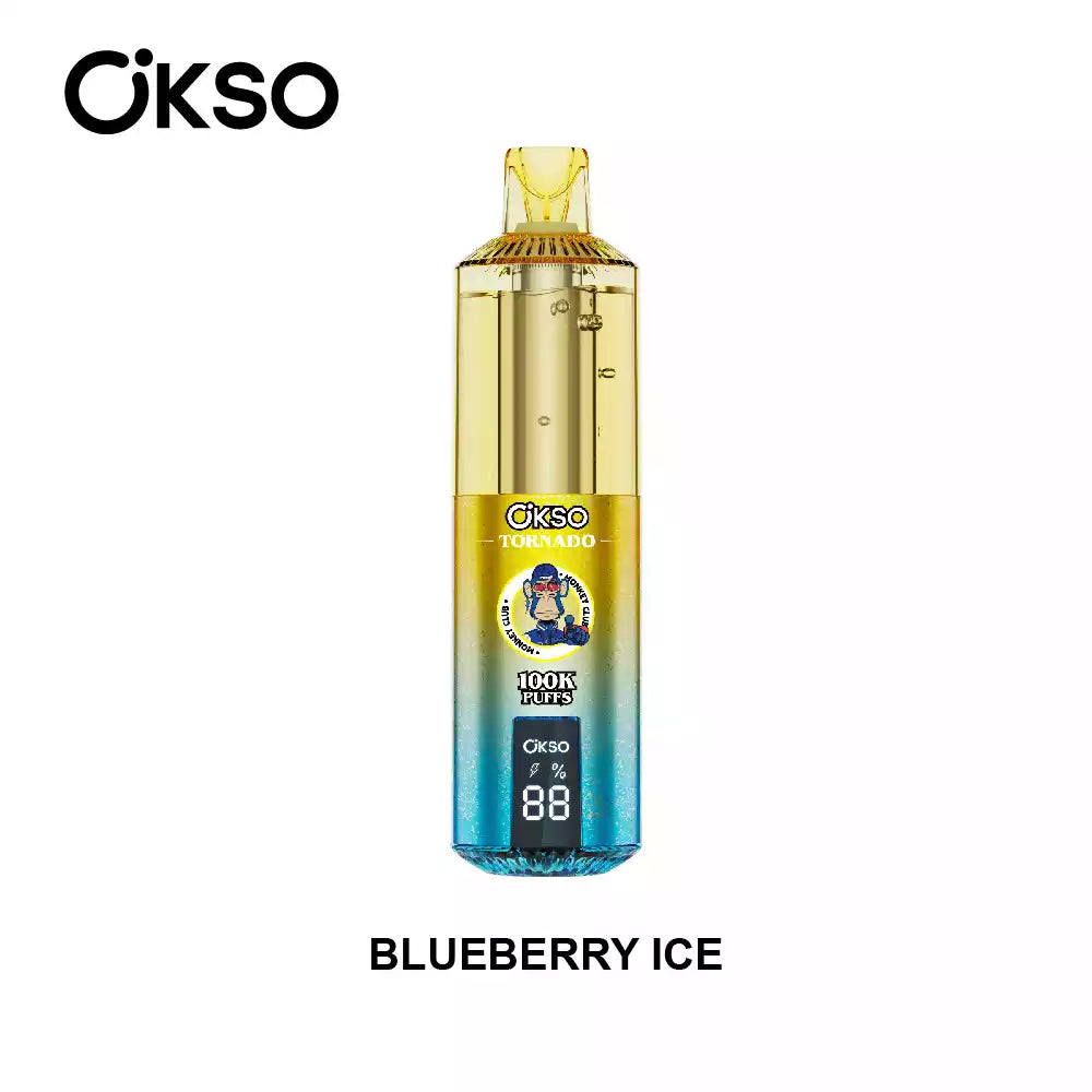 OKSO TORNADO 100000 100K Puffs Disposable Vapes Wholesale Dual Mesh Great Taste Bulk Buy