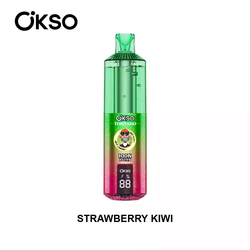 OKSO TORNADO 100000 100K Puffs Disposable Vapes Wholesale Dual Mesh Great Taste Bulk Buy